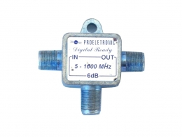 TOMADA T 1GHZ SOLDER BLACK 24DB_PROELETRONIC