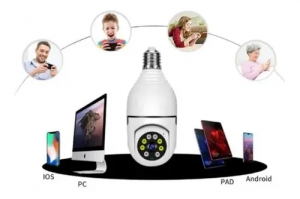 Camera Ip Lampada Wi-fi Full Hd (Swtech)