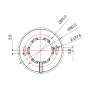 Camera Analogica DOME HD 2,8MM (WEG)