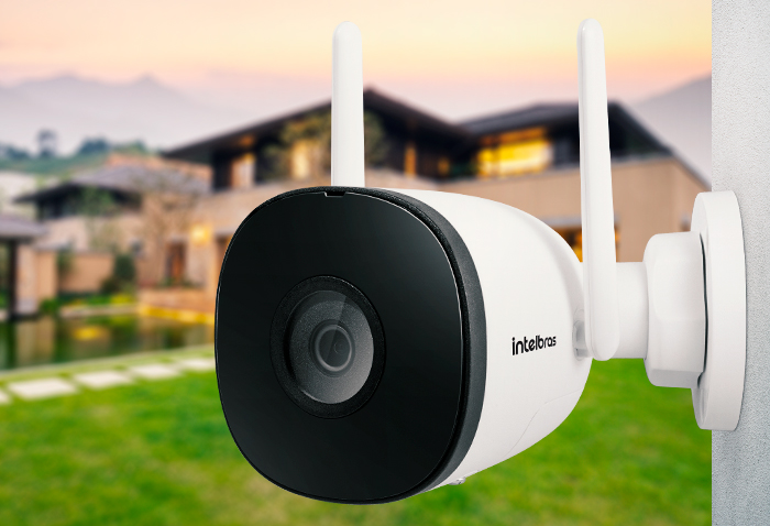 Câmera externa inteligente Wi-Fi Full Color 360° IM7 (Intelbras)