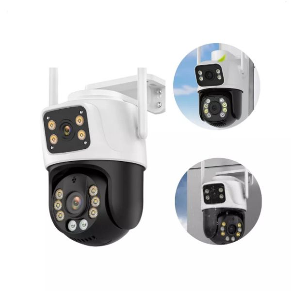 CAMERA DUPLA DOME SPEED WI-FI (Branco)