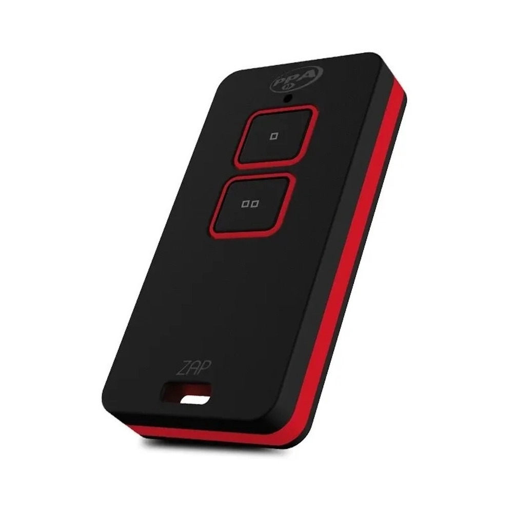 Controle 433MHZ Zap - Preto/Vermelho (PPA)