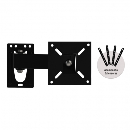 Suporte TV Articulado LED/LCD/Plasma 10-55 - LK 004 (LK)