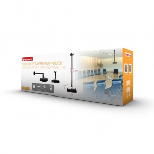 Suporte para Projetor Teto/Parede Branco SBRP 756 (Brasforma)